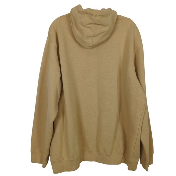 NFL Team Apparel Los Angeles Rams Hoodie Sweatshirt XXL Gold Fleece Pullover - Picture 2 of 14